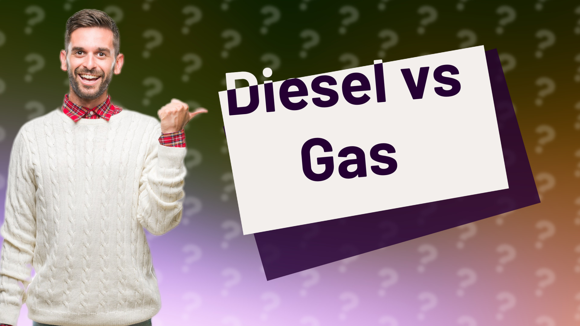 Diesel vs Gas
