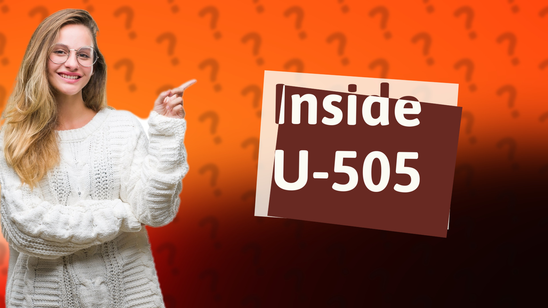 Inside U-505