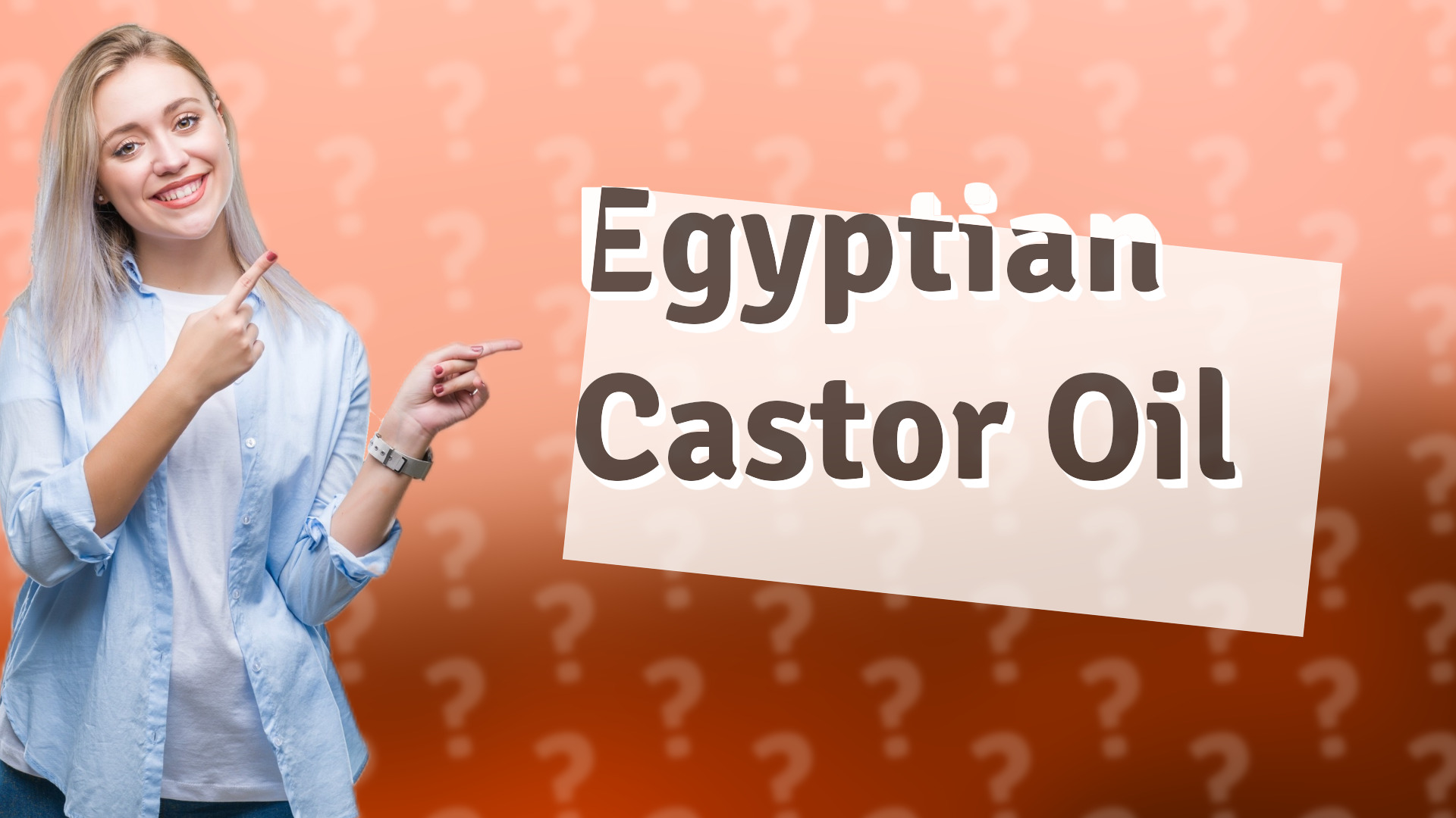 Egyptian Castor Oil