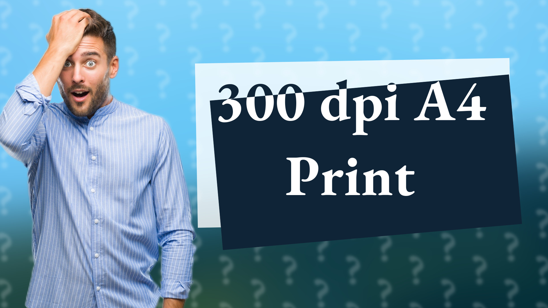 300 dpi A4 Print