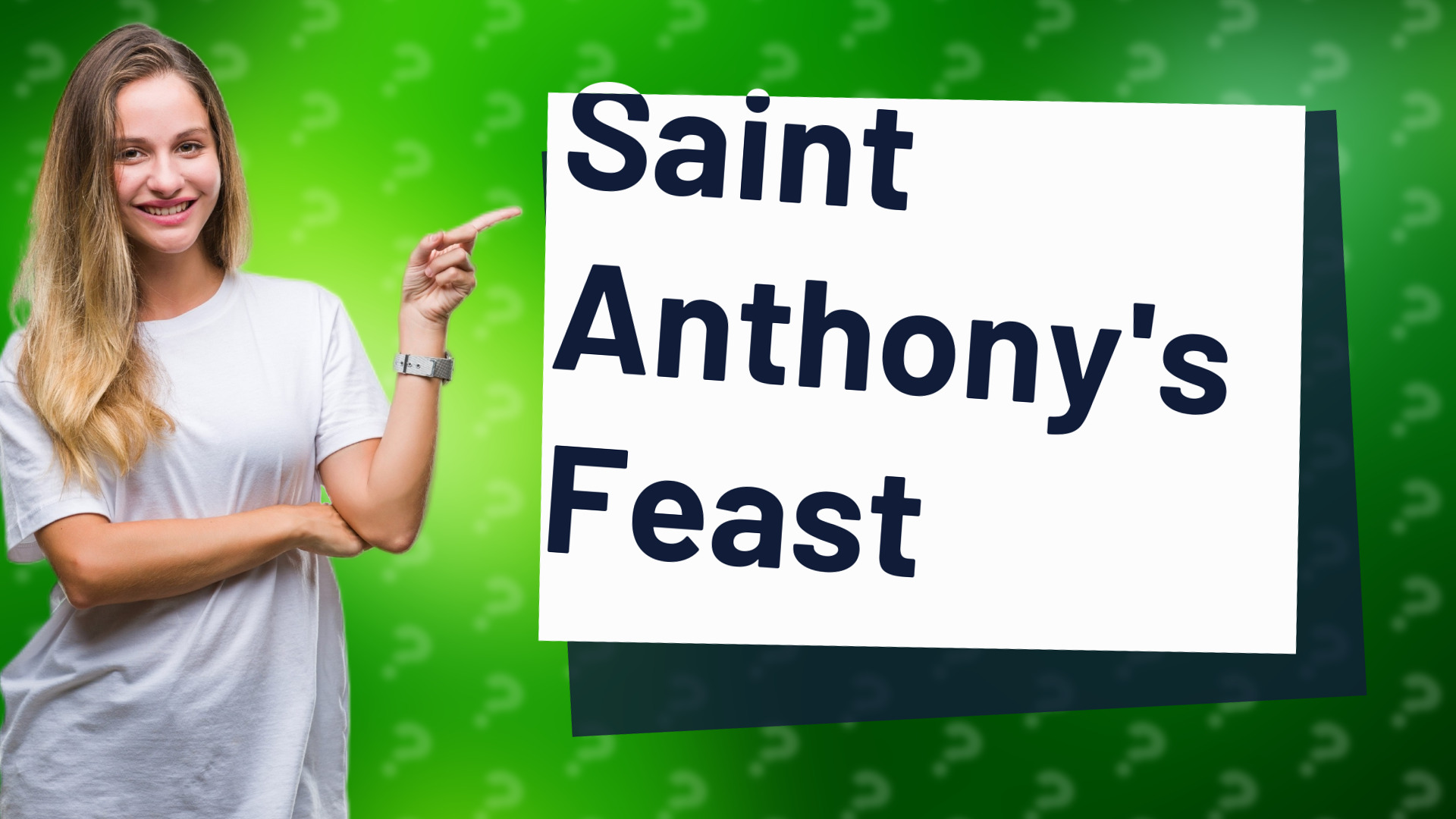 Saint Anthony's Feast