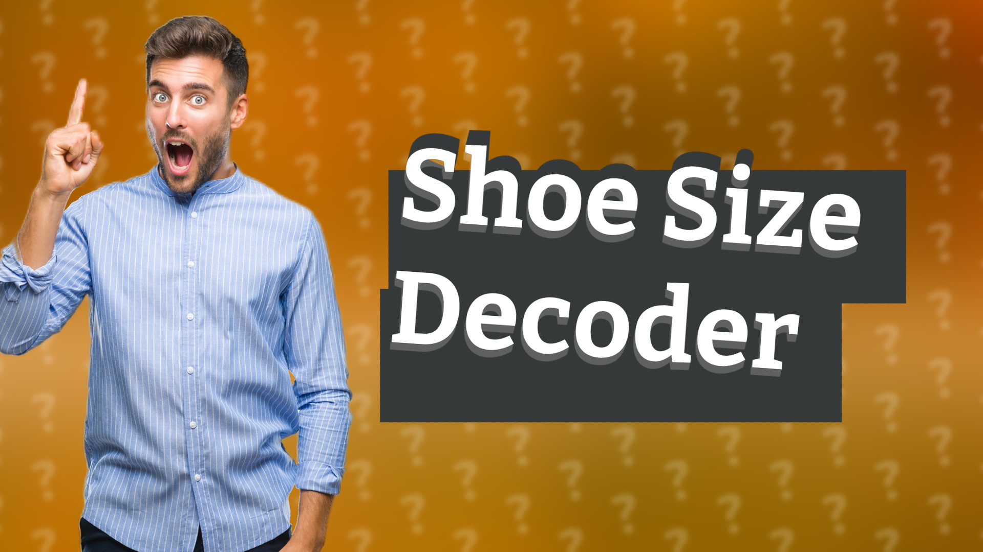 Shoe Size Decoder