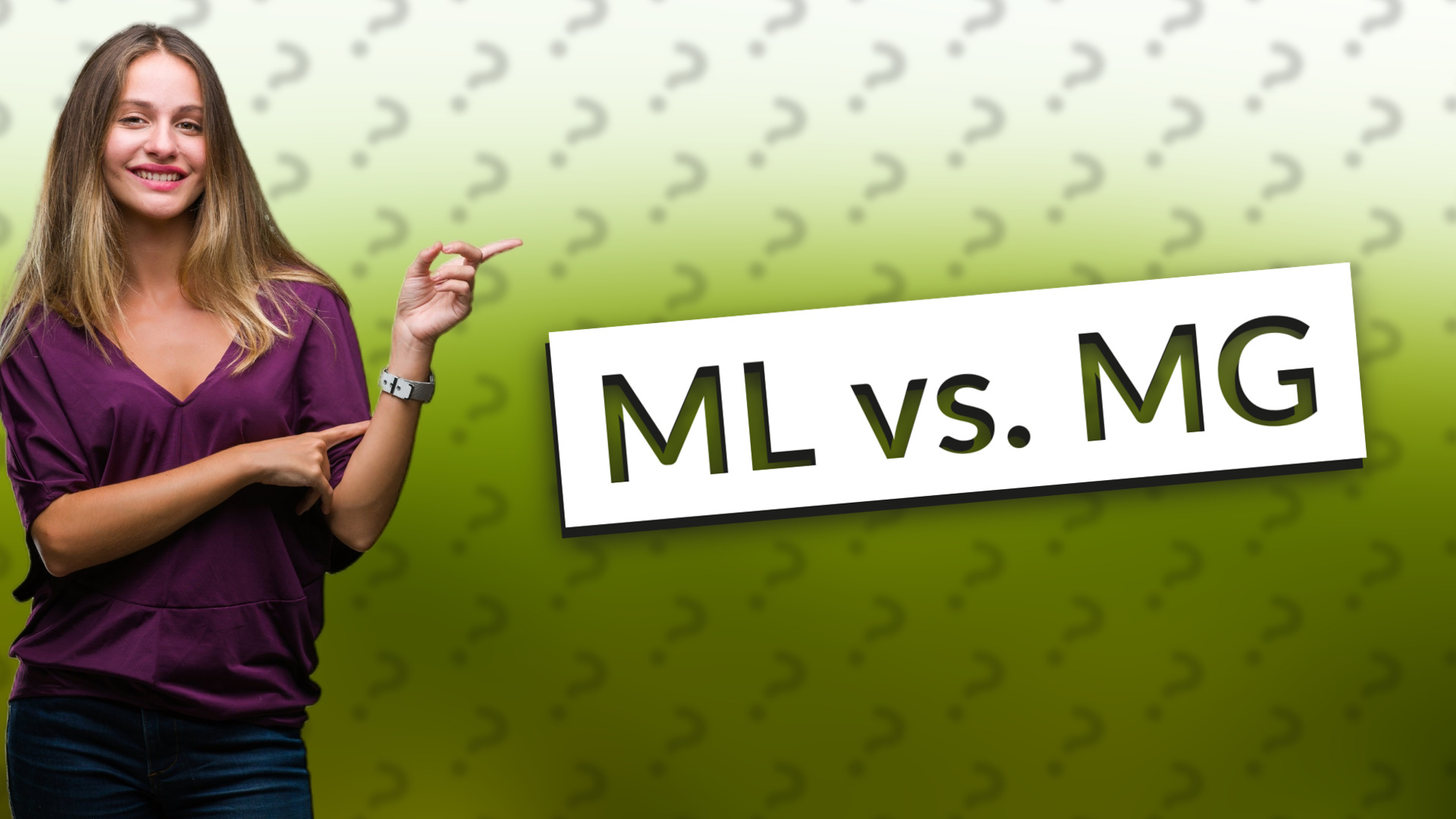 ML vs. MG