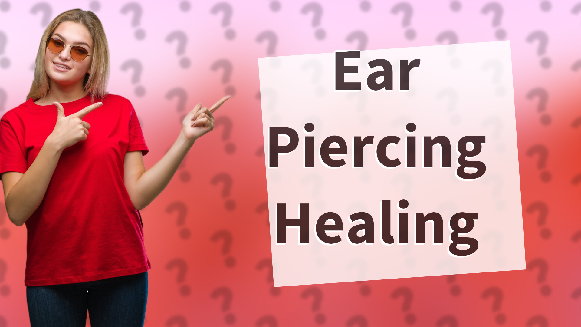 Ear Piercing Healing