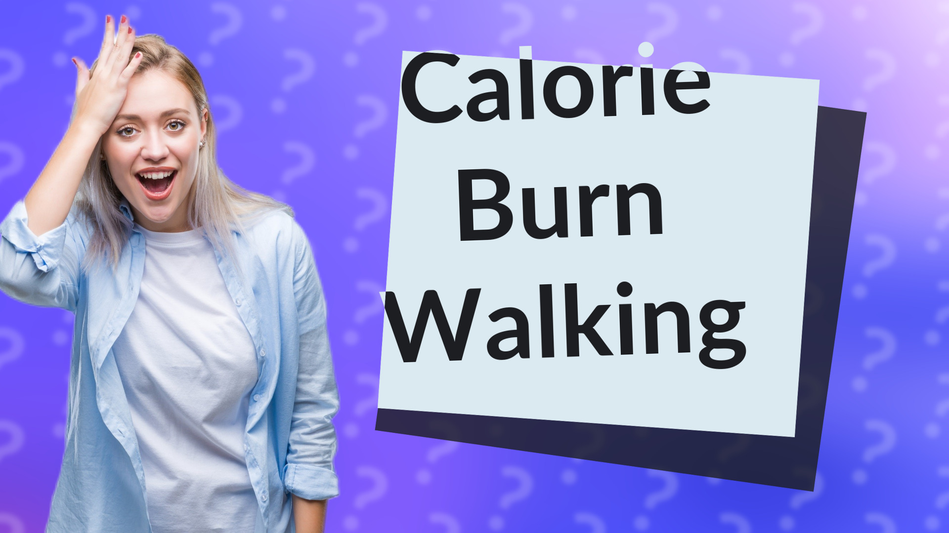 Calorie Burn Walking