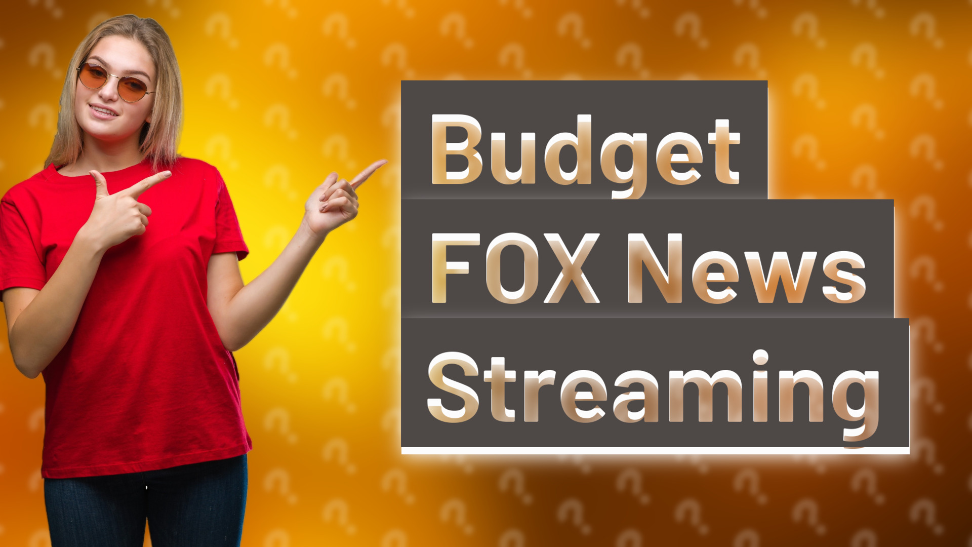Budget FOX News Streaming