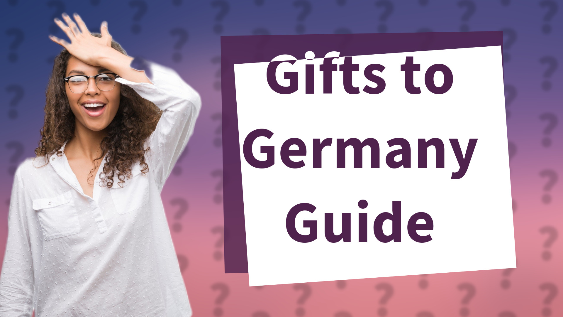 Gifts to Germany Guide