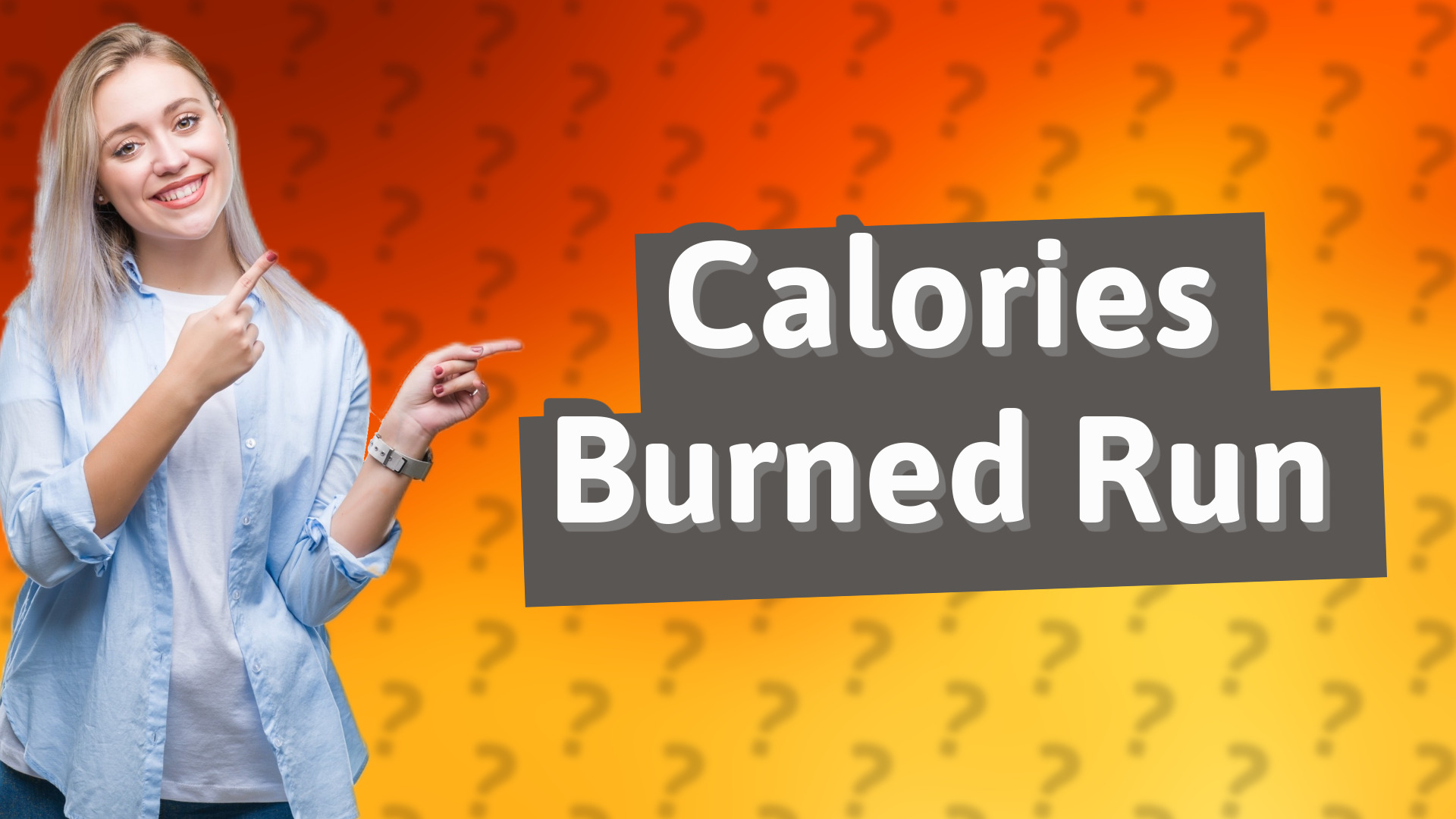 Calories Burned Run