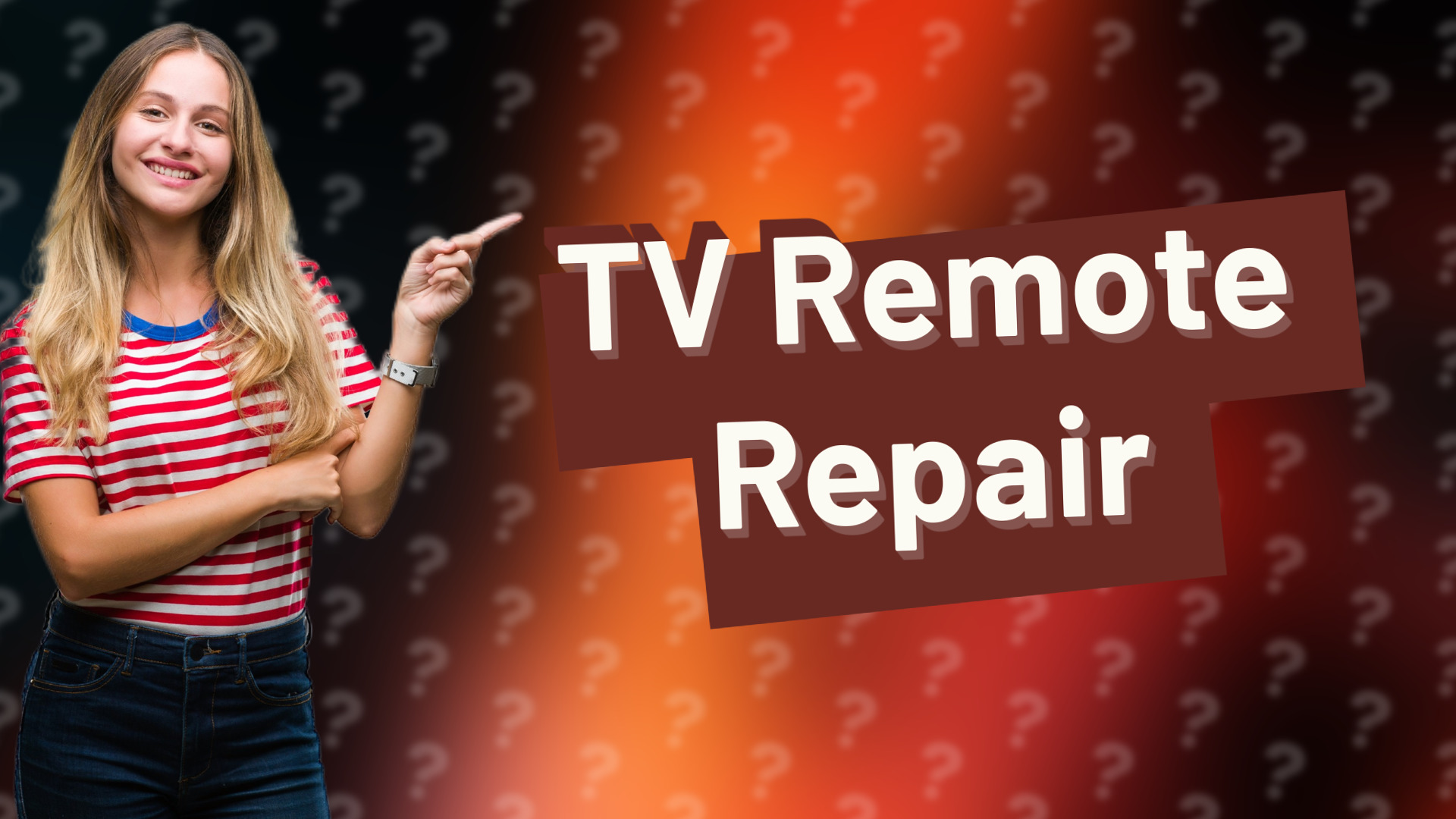 TV Remote Repair