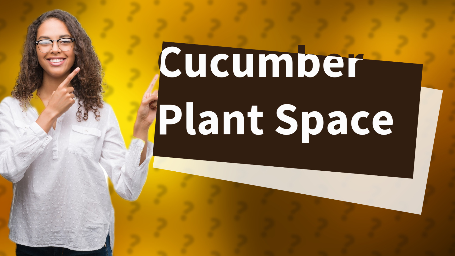 Cucumber Plant Space