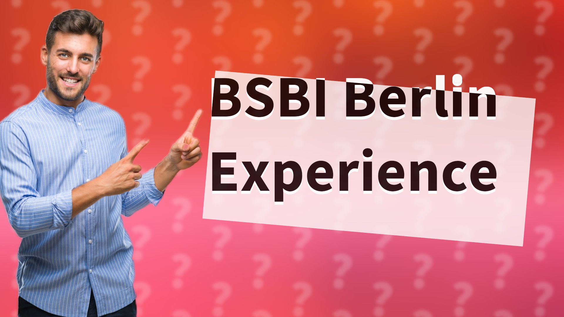 BSBI Berlin Experience