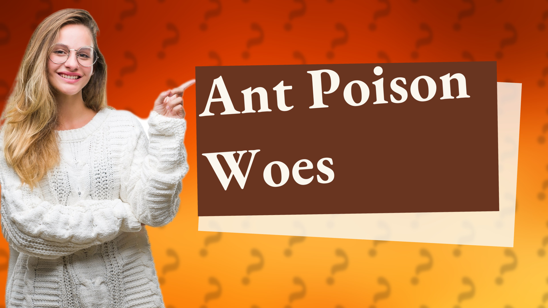 Ant Poison Woes