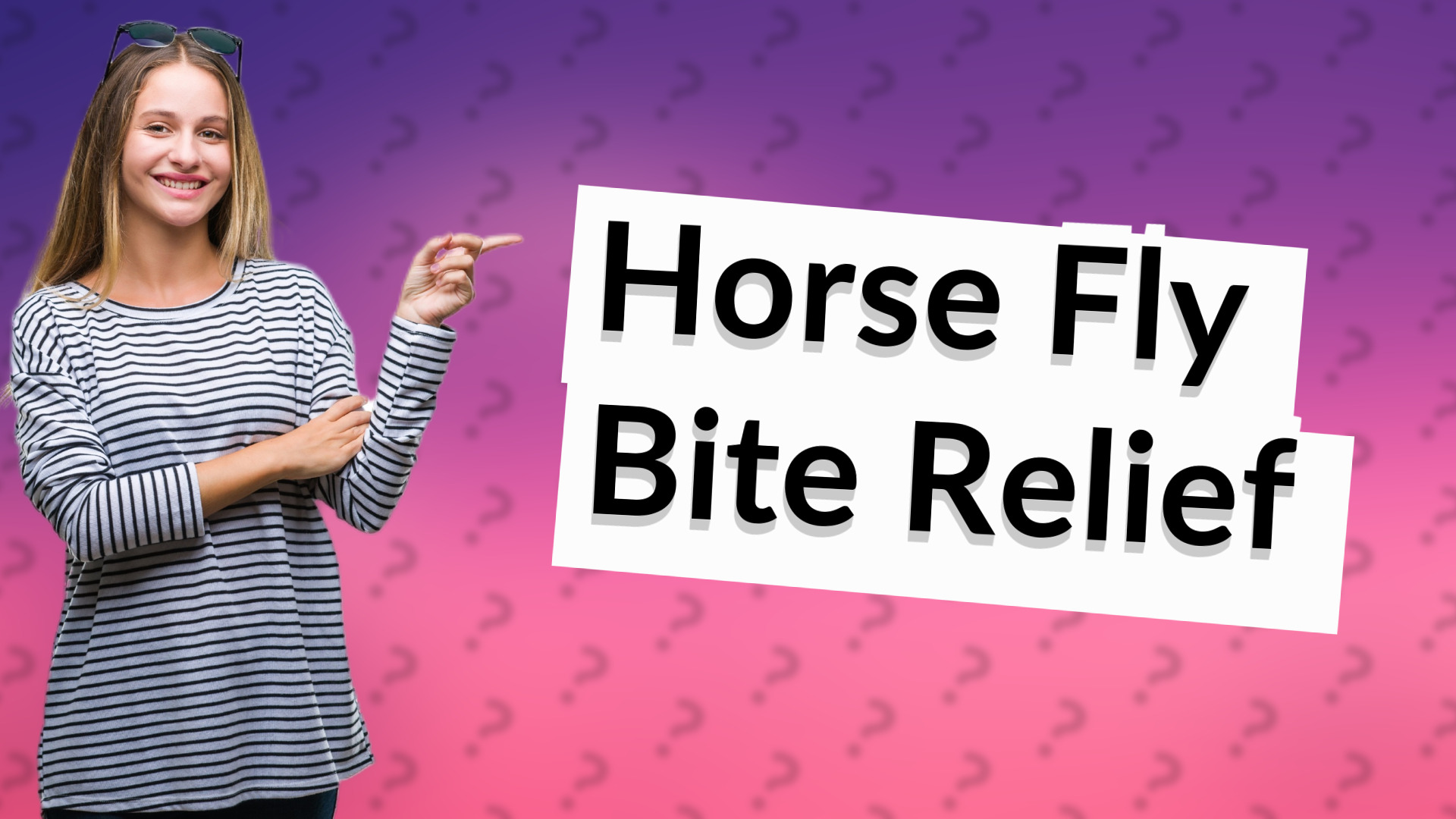 Horse Fly Bite Relief