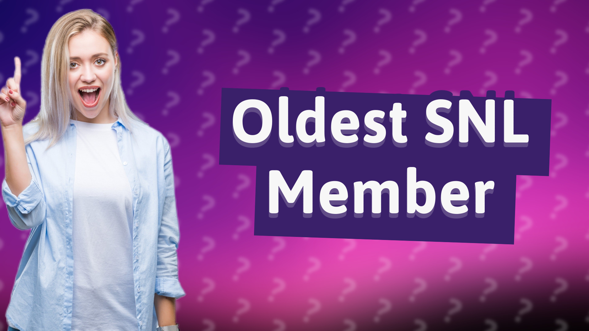 Oldest SNL Member