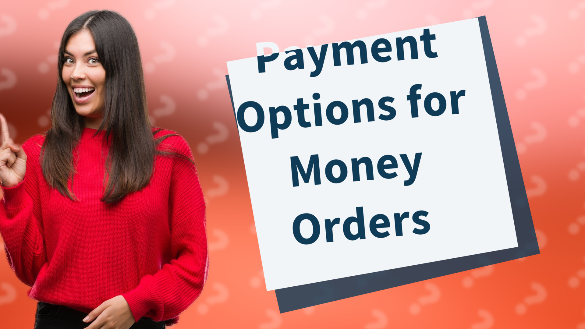 Payment Options for Money Orders
