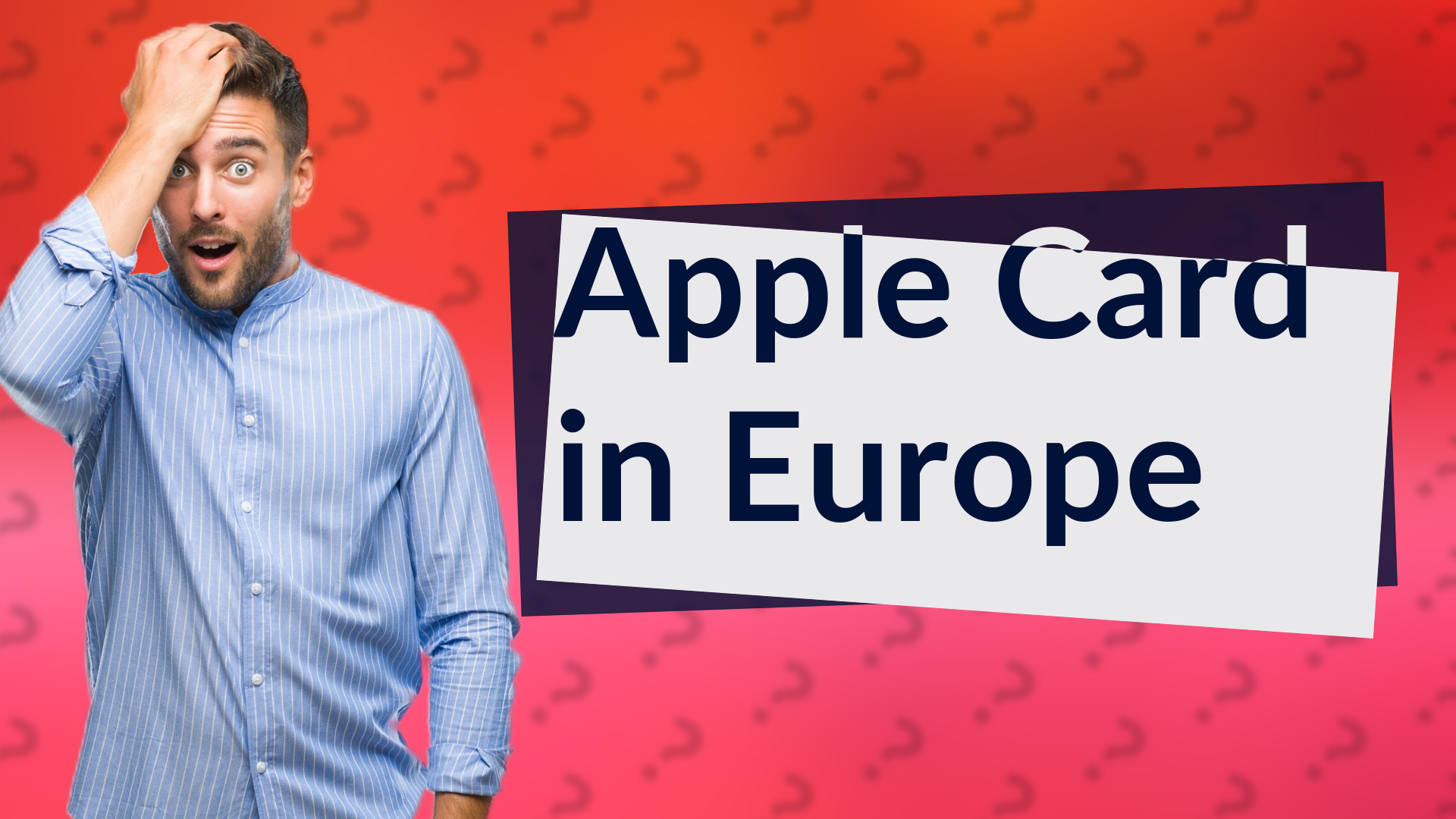 Apple Card in Europe
