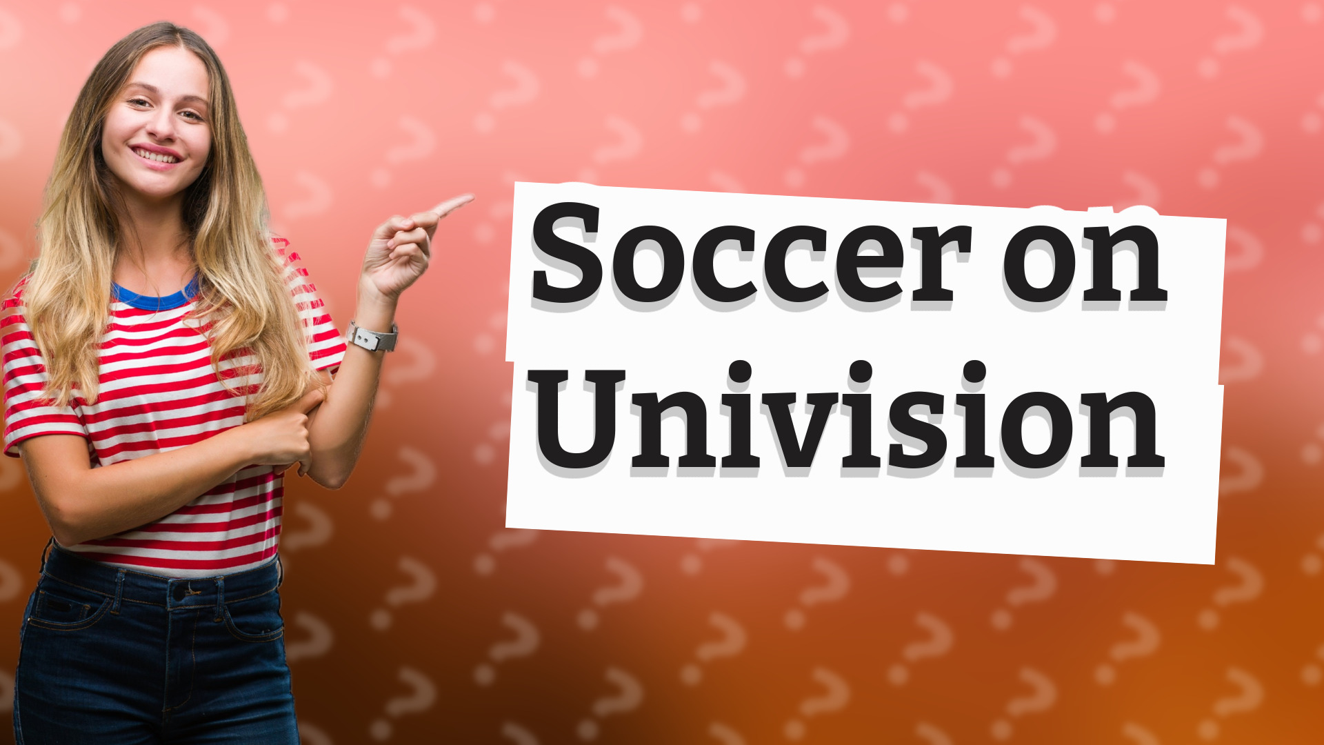 Soccer on Univision