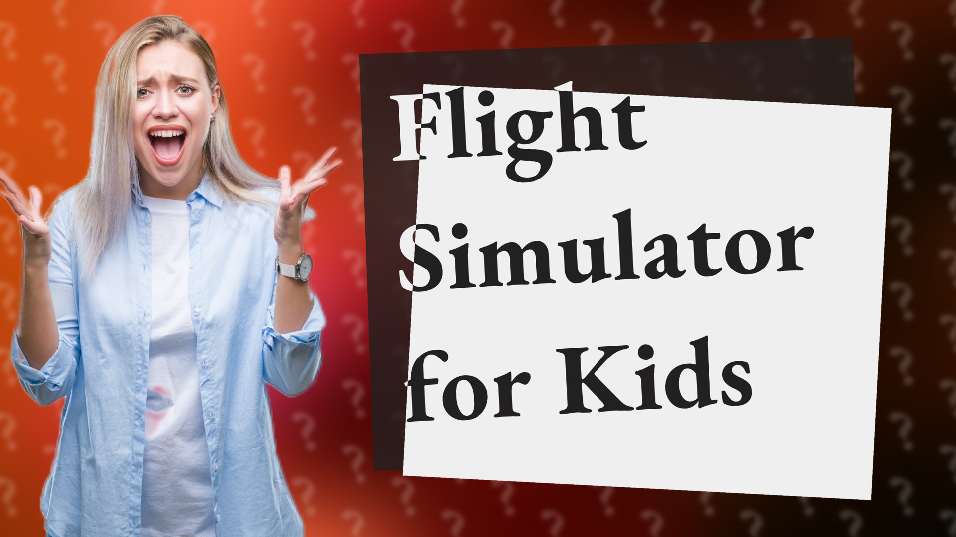 Flight Simulator for Kids