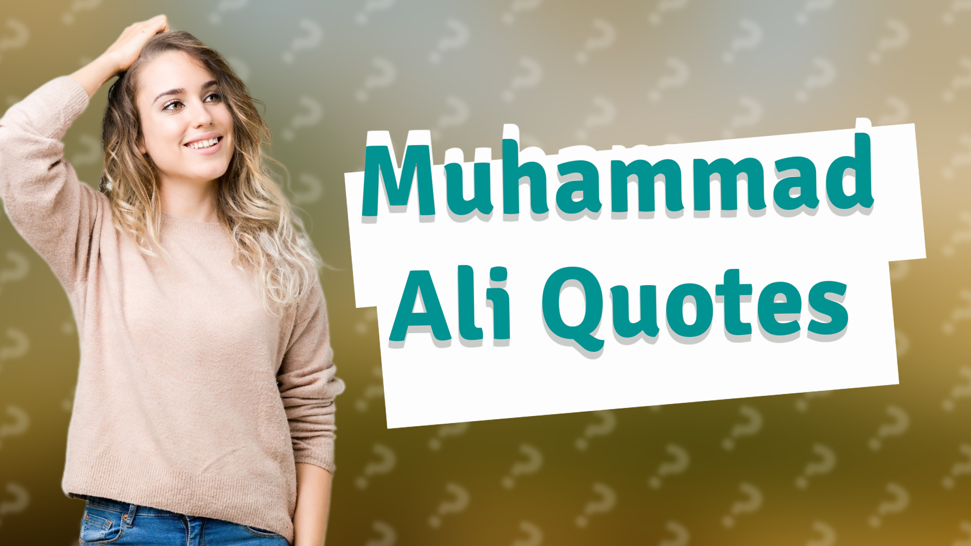 Muhammad Ali Quotes