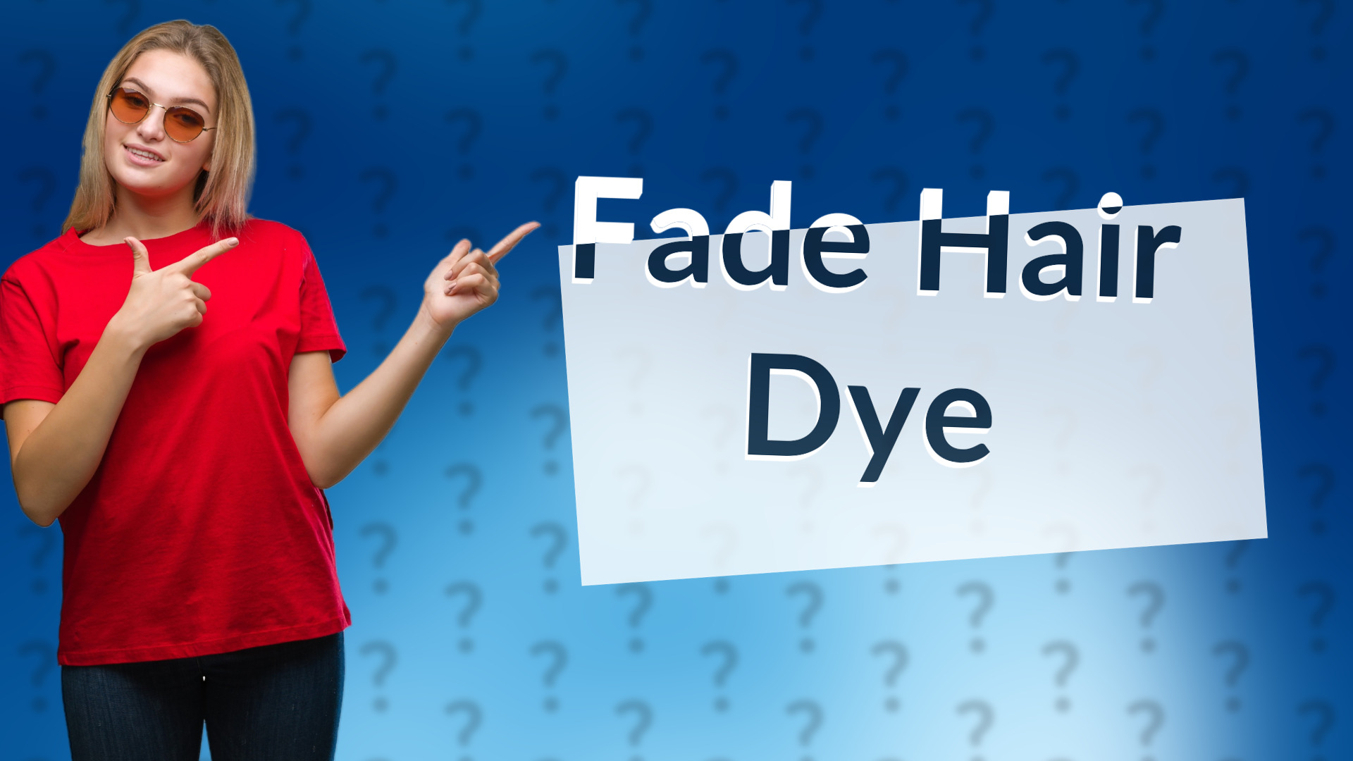 Fade Hair Dye