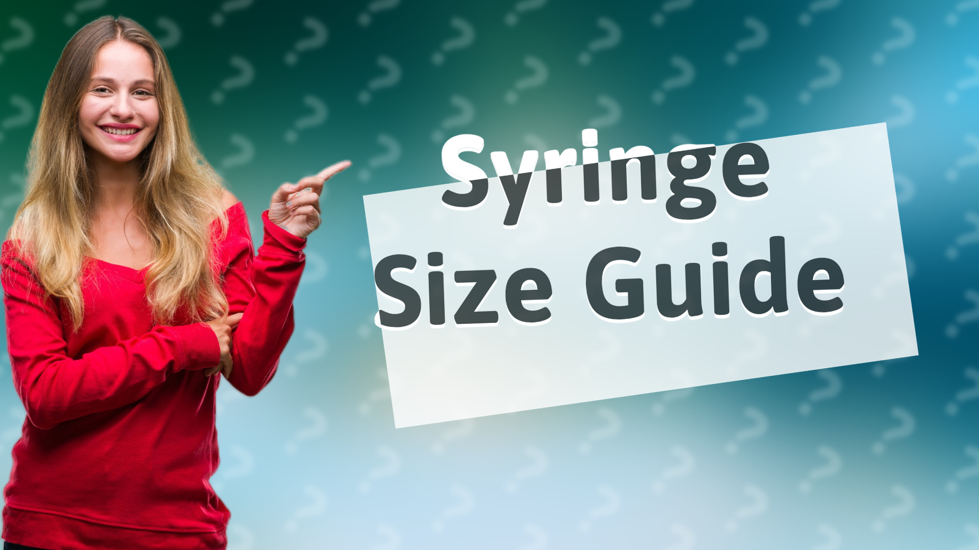 Syringe Size Guide