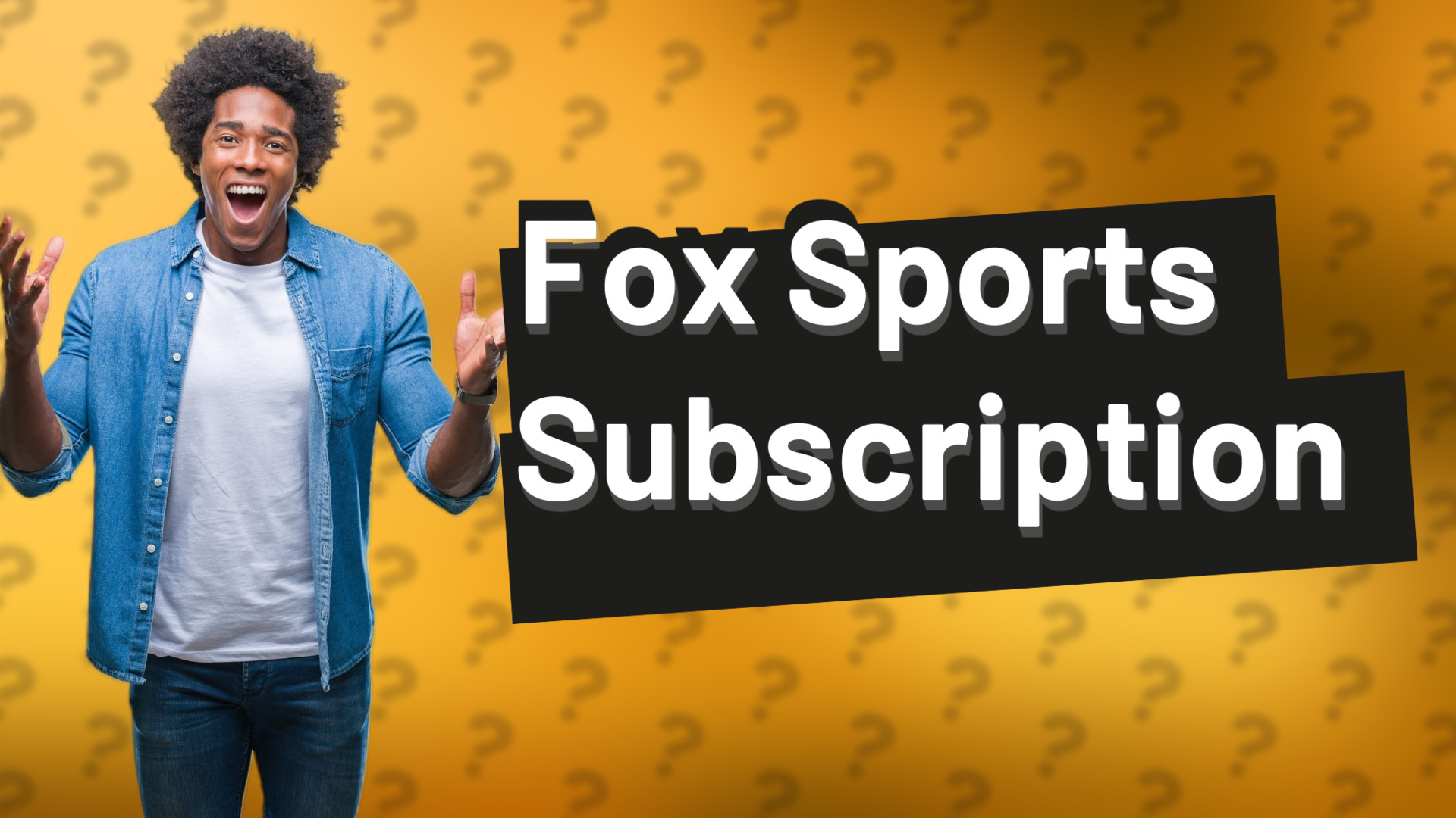 Fox Sports Subscription