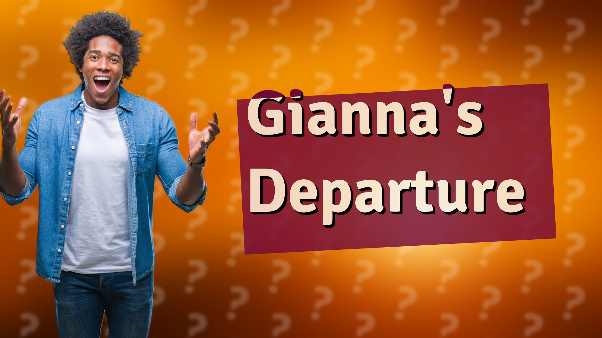 Gianna's Departure