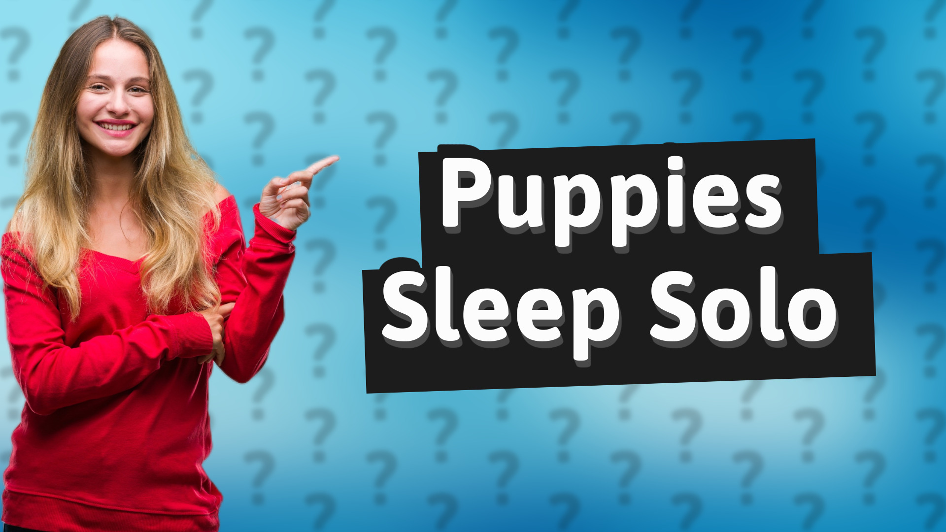Puppies Sleep Solo