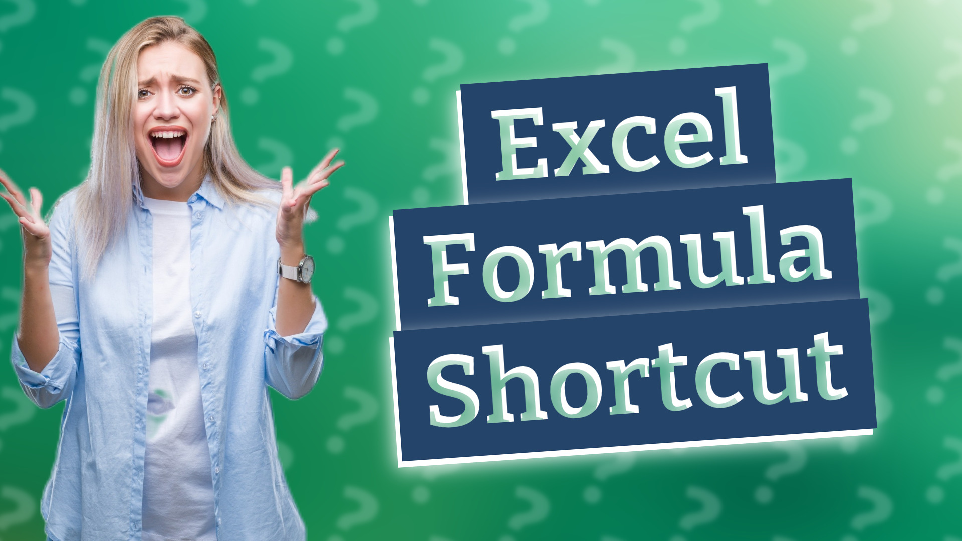 Excel Formula Shortcut