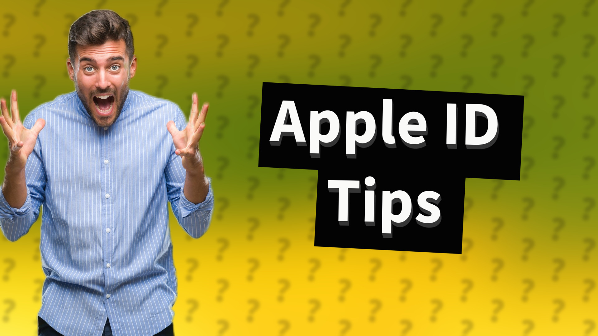 Apple ID Tips