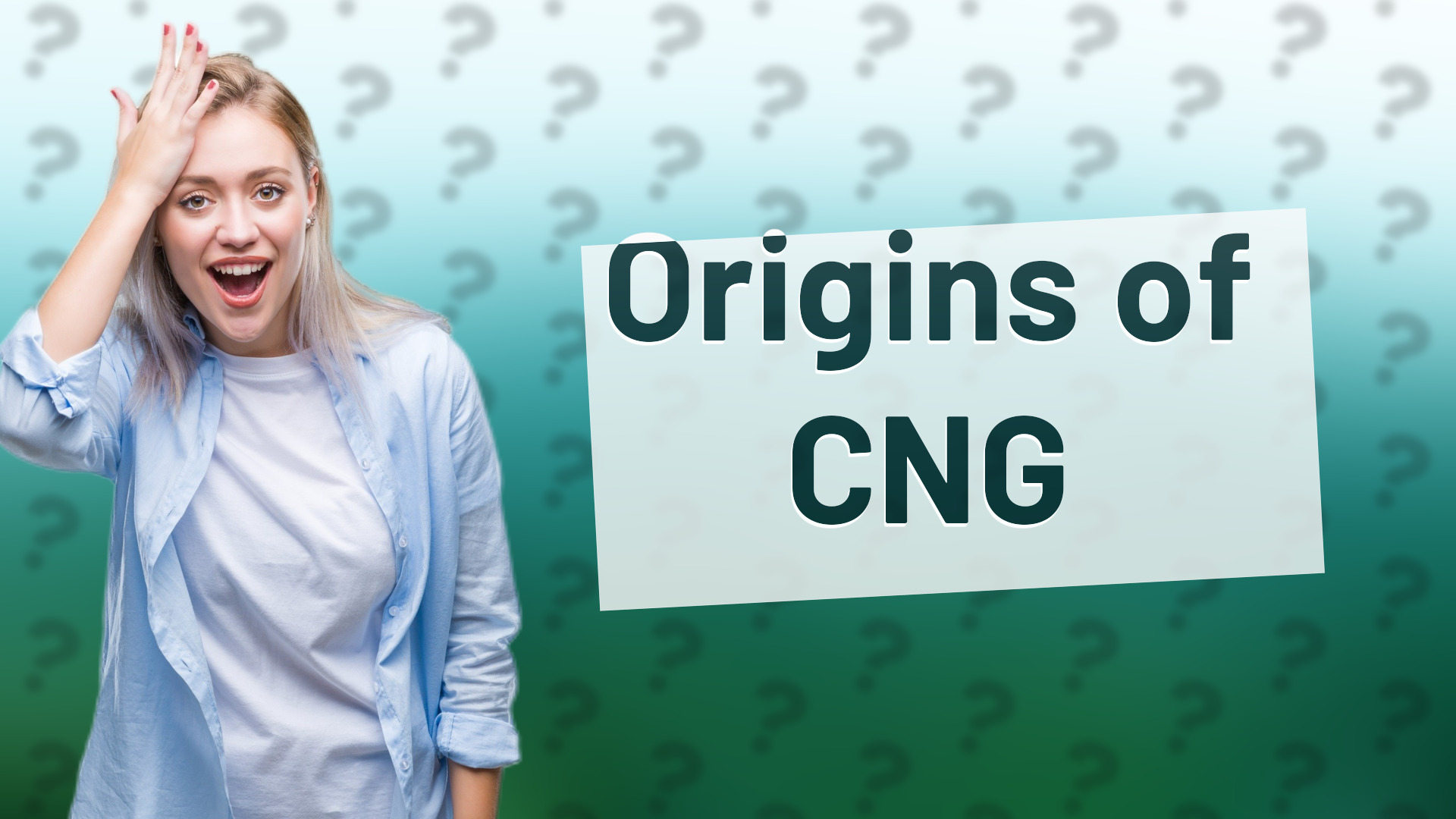 Origins of CNG