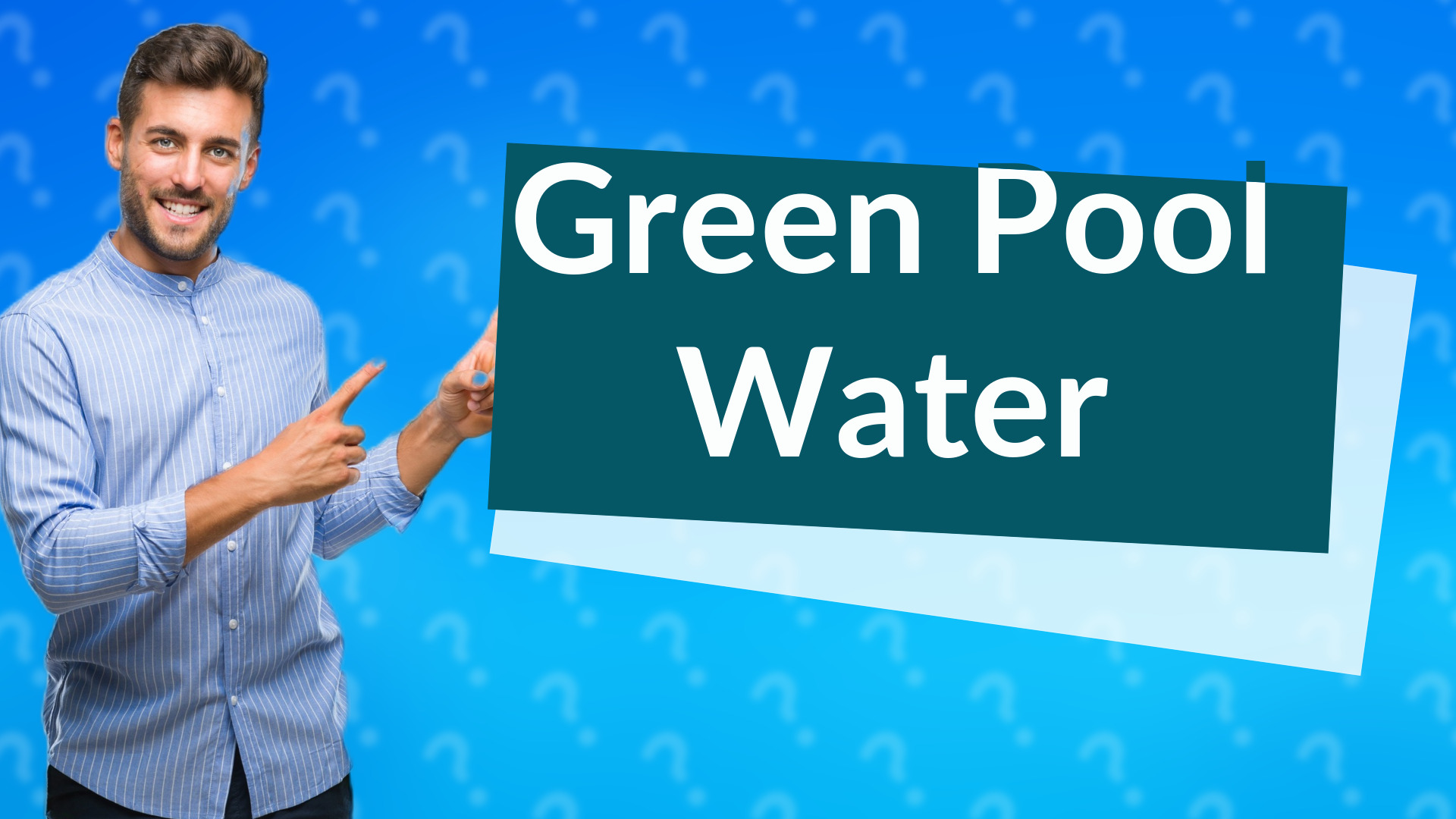 Green Pool Water