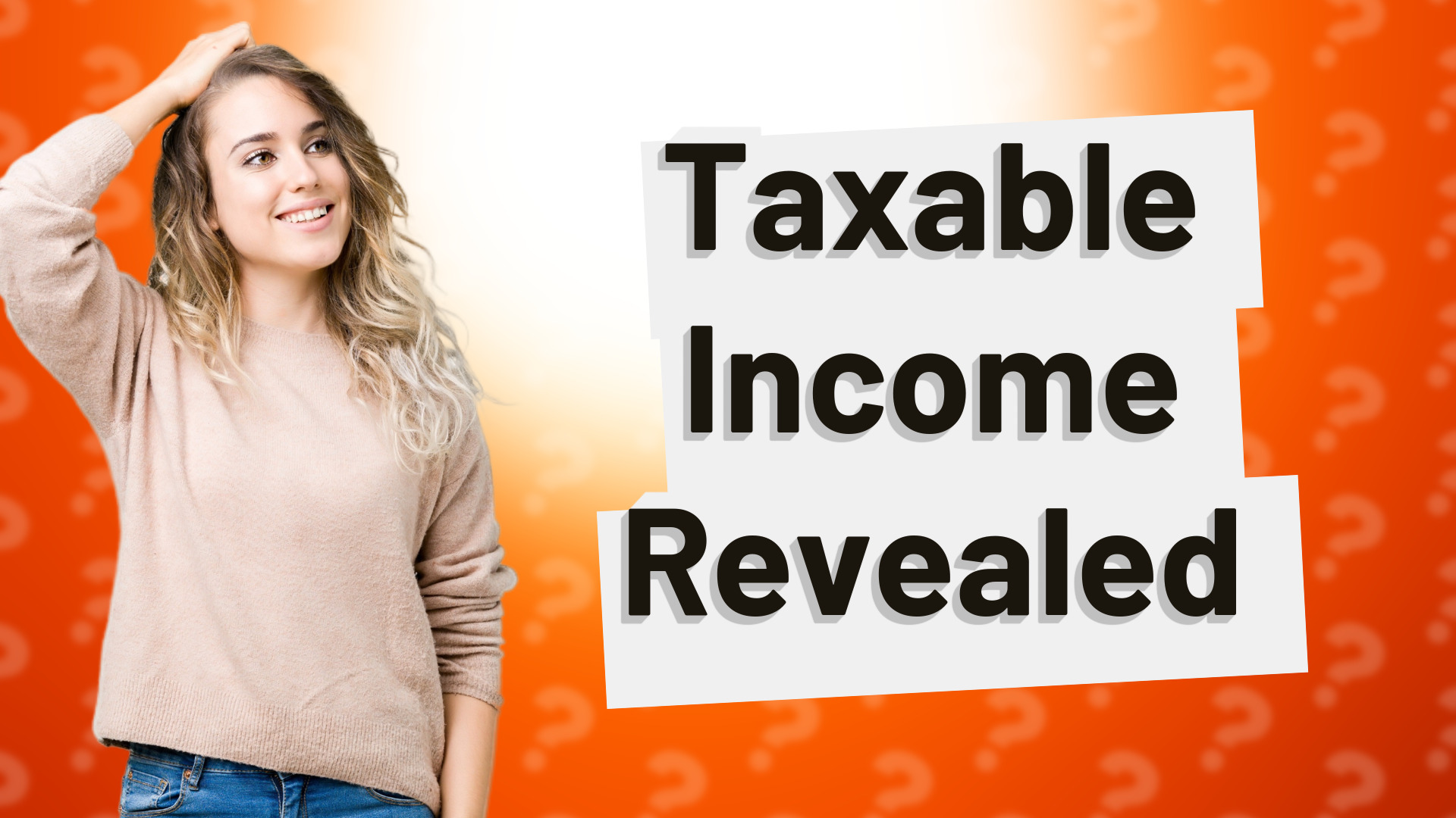 Taxable Income Revealed