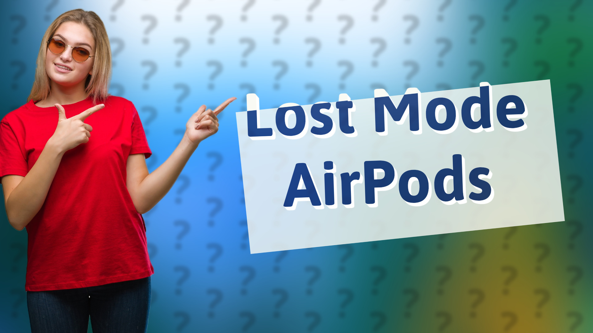 Lost Mode AirPods