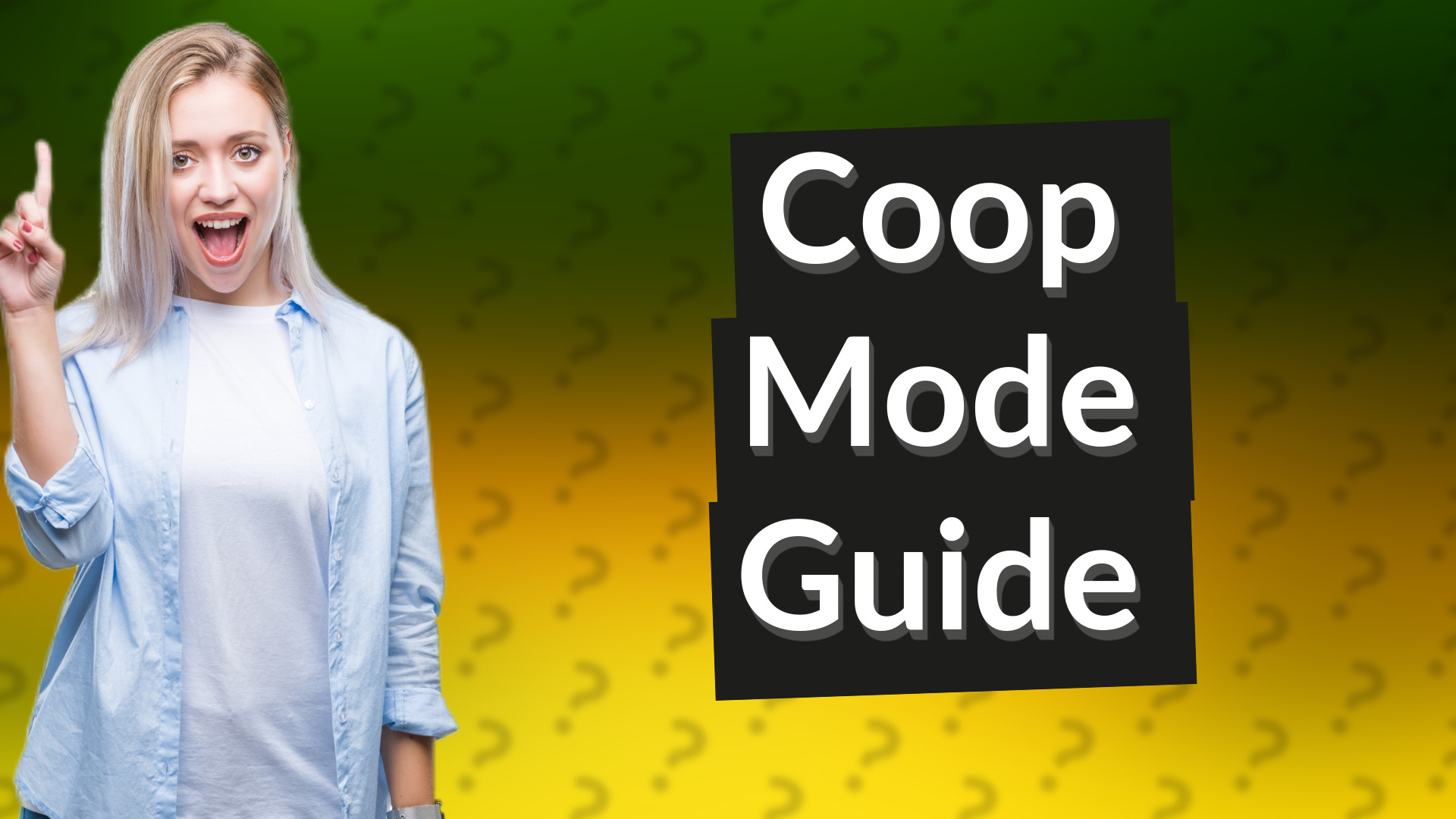 Coop Mode Guide