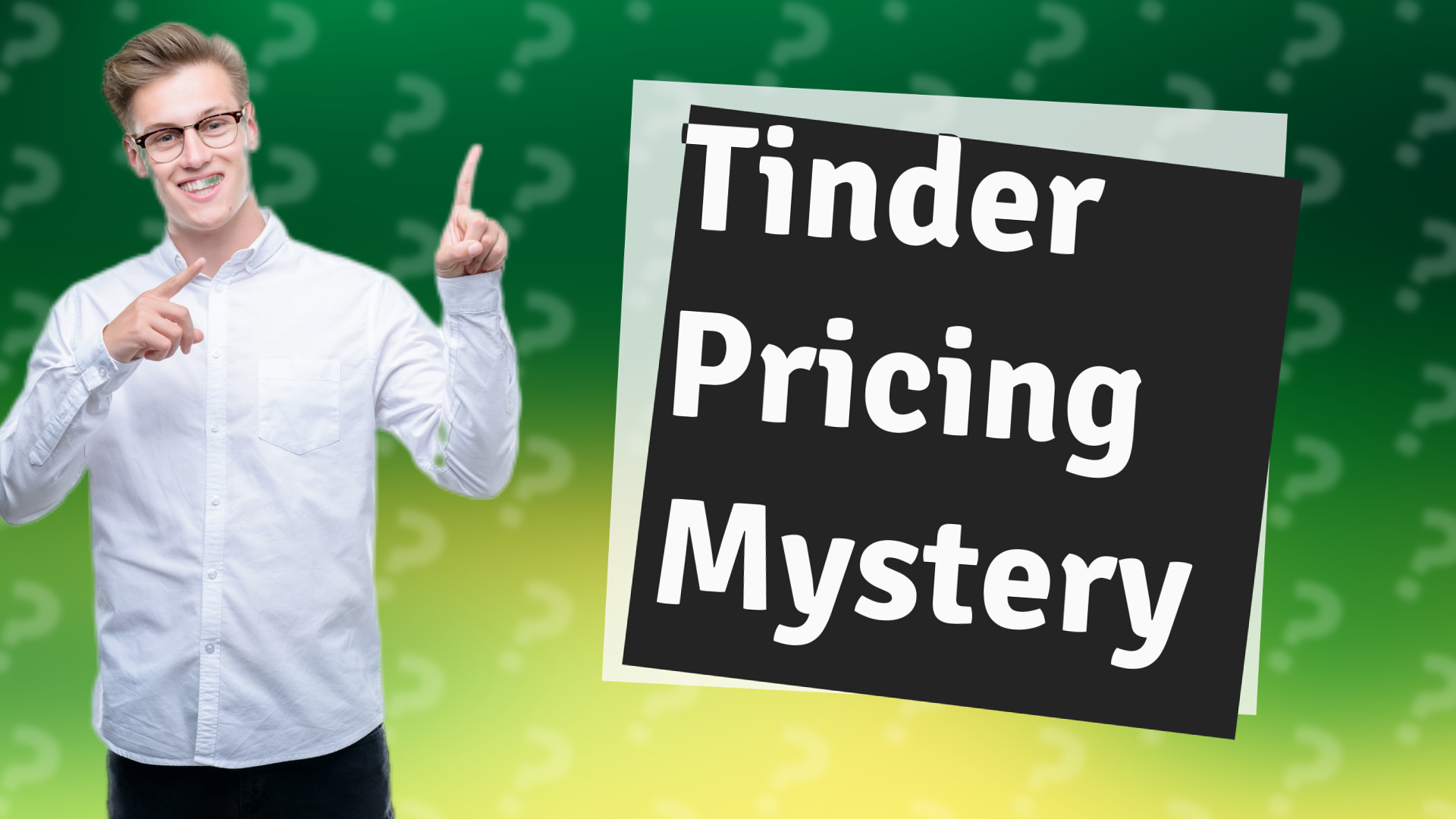 Tinder Pricing Mystery