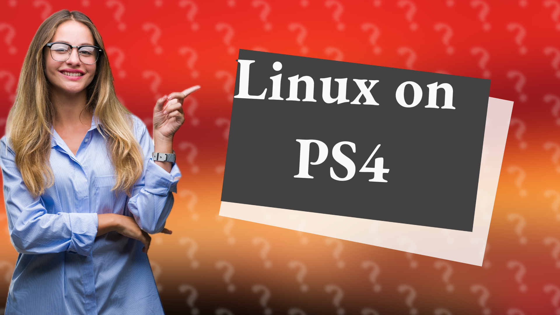 Linux on PS4