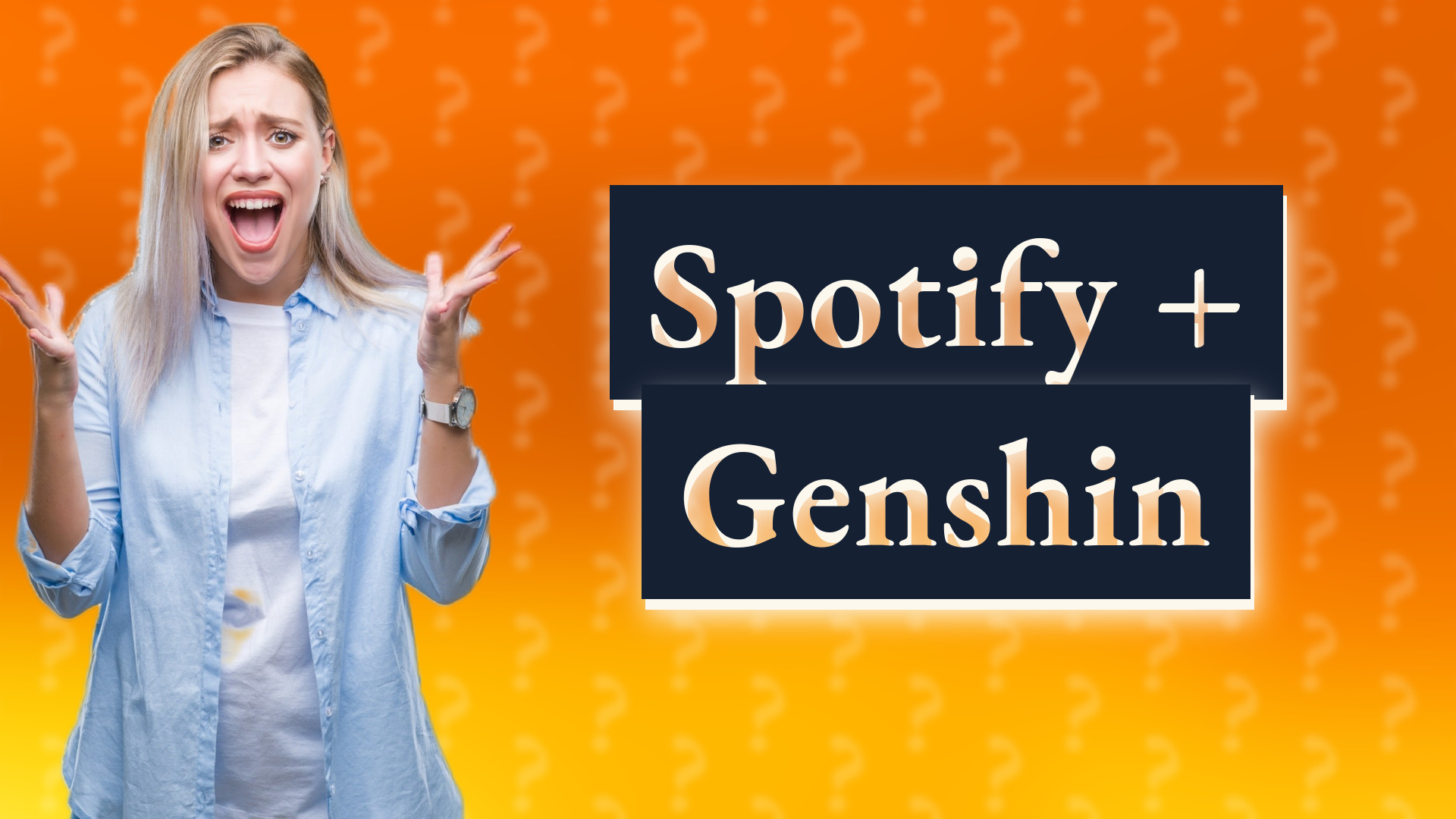 Spotify + Genshin