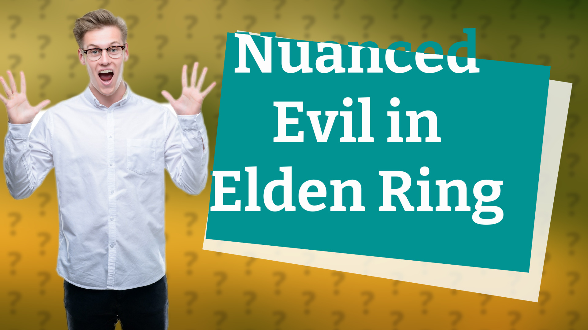 Nuanced Evil in Elden Ring