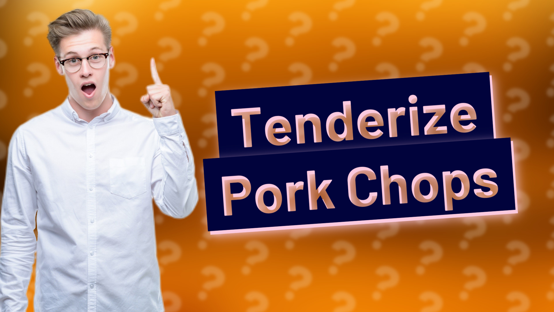 Tenderize Pork Chops