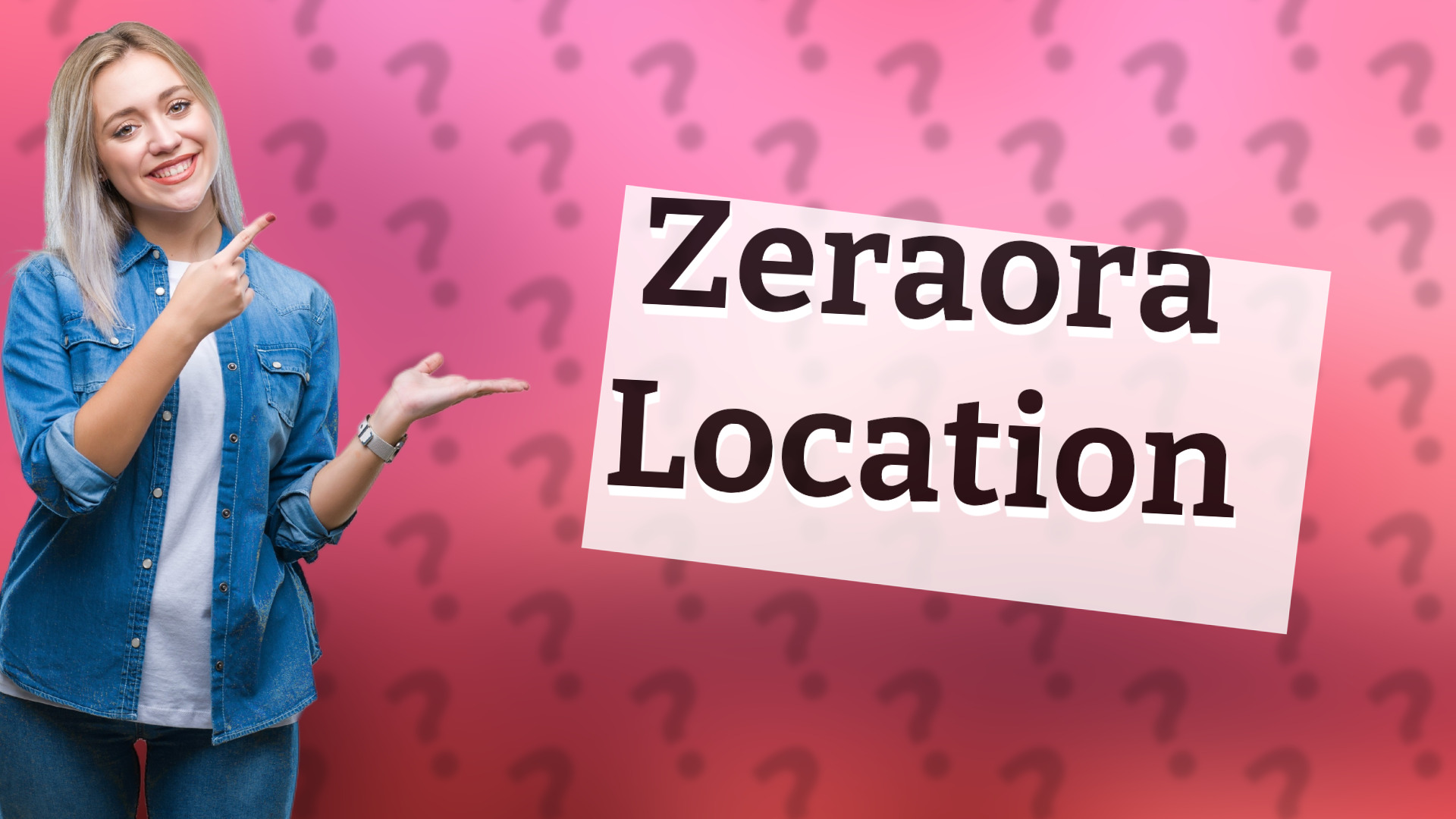 Zeraora Location