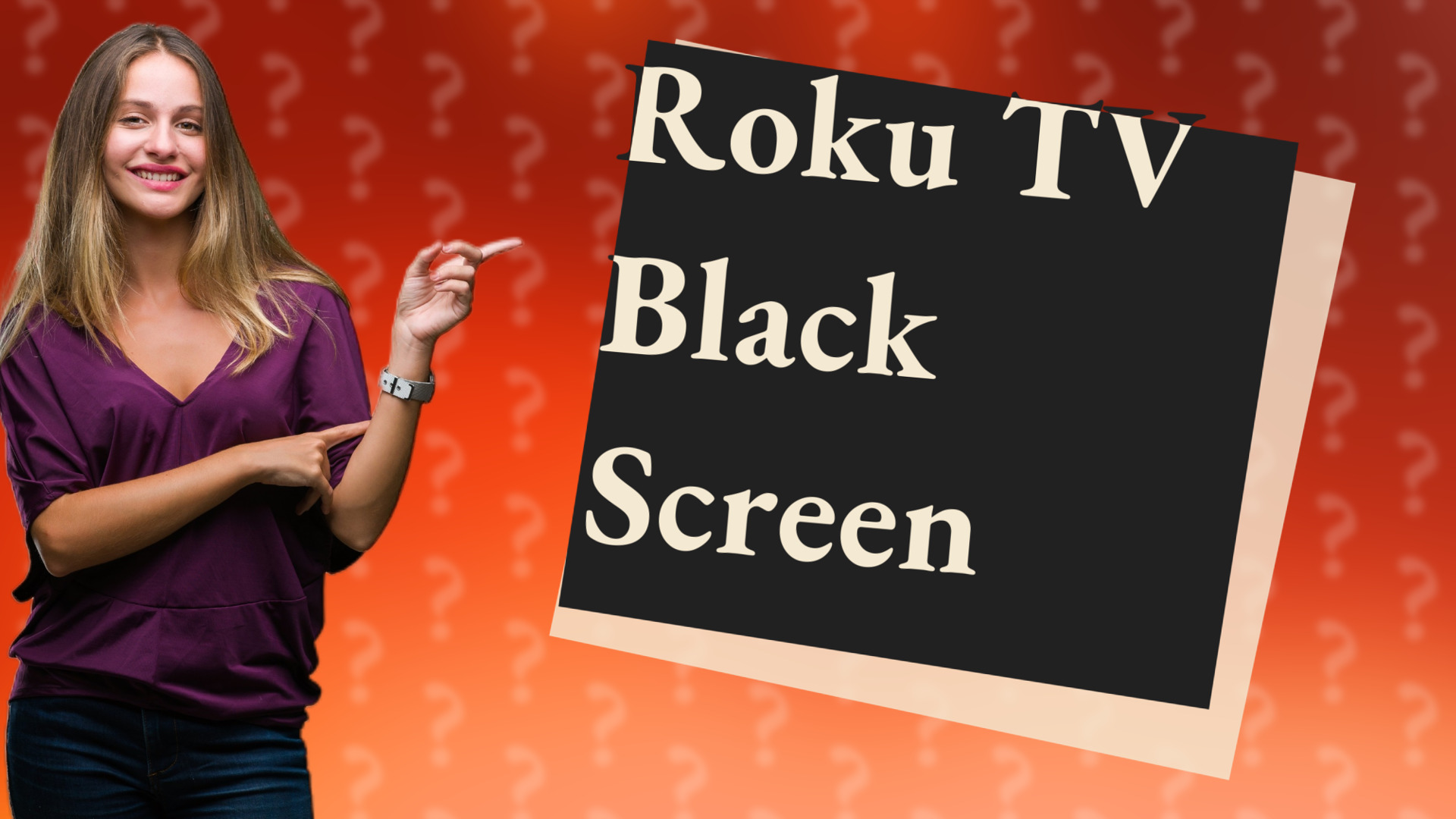 Roku TV Black Screen