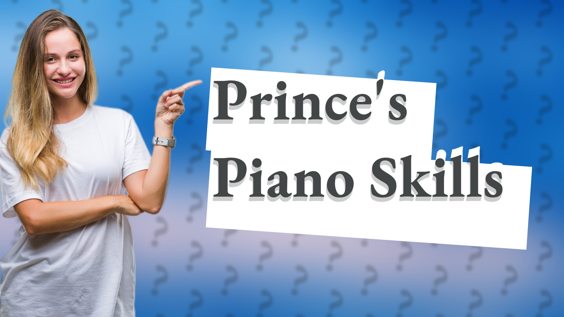 Prince's Piano Skills
