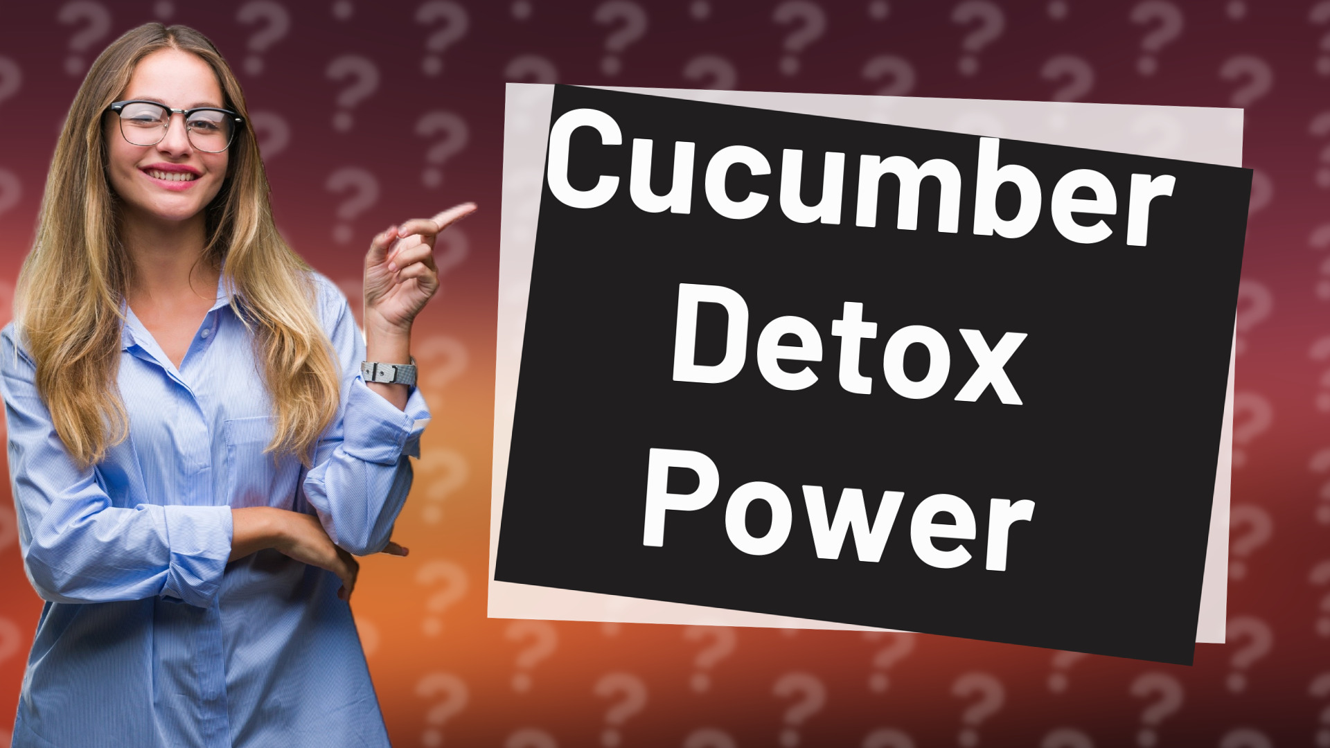 Cucumber Detox Power