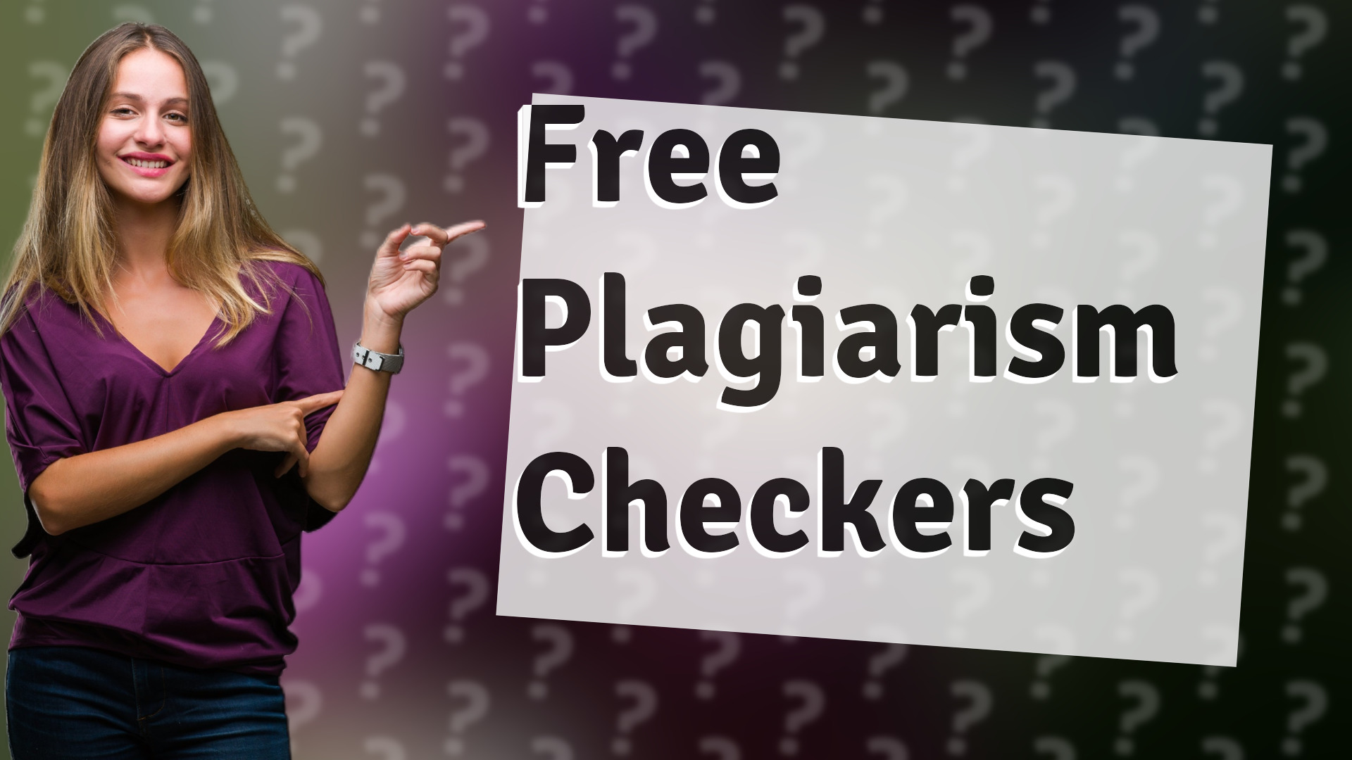 Free Plagiarism Checkers