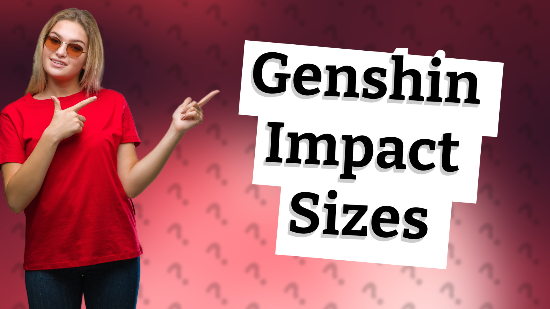 Genshin Impact Sizes