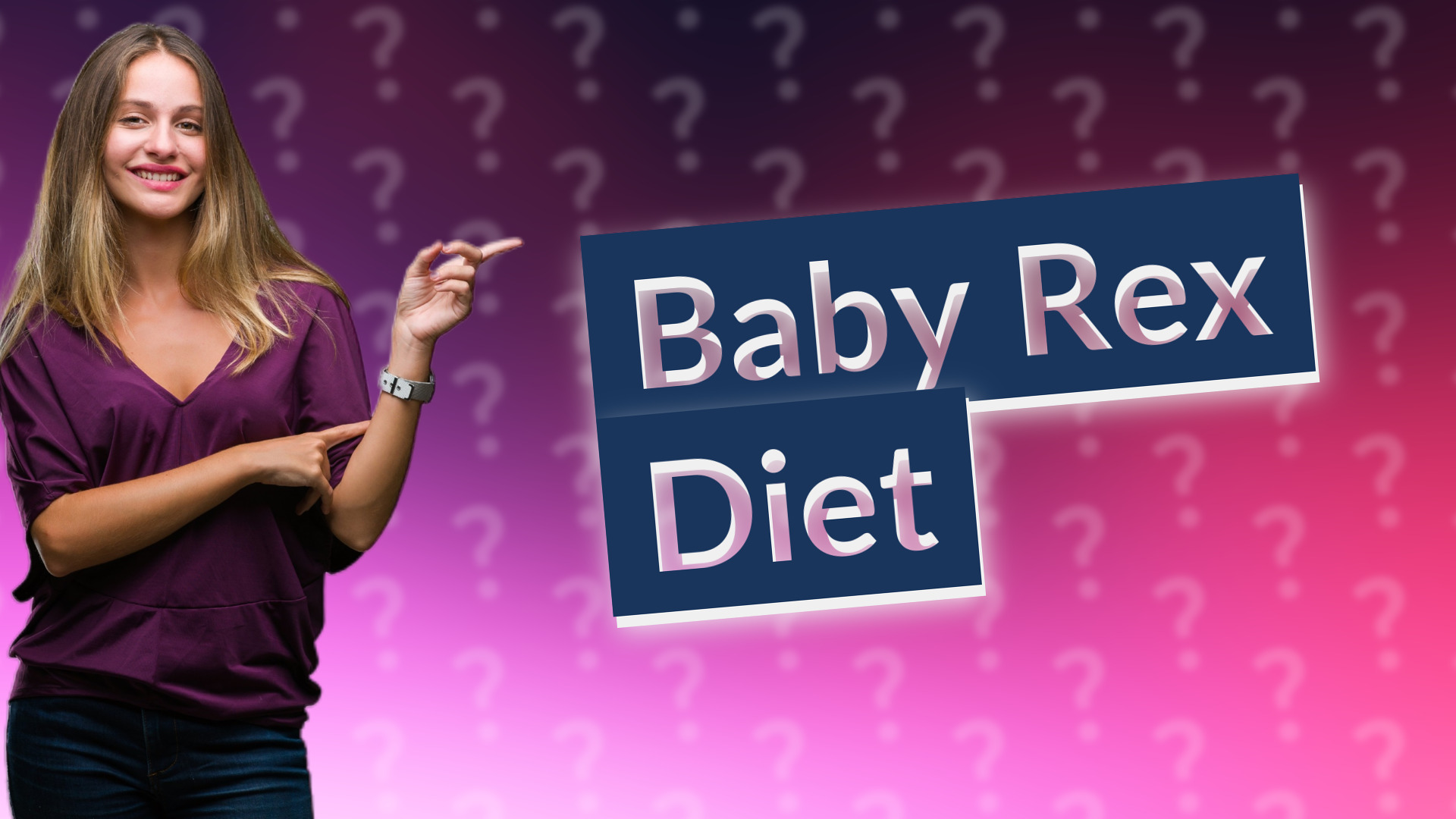 Baby Rex Diet