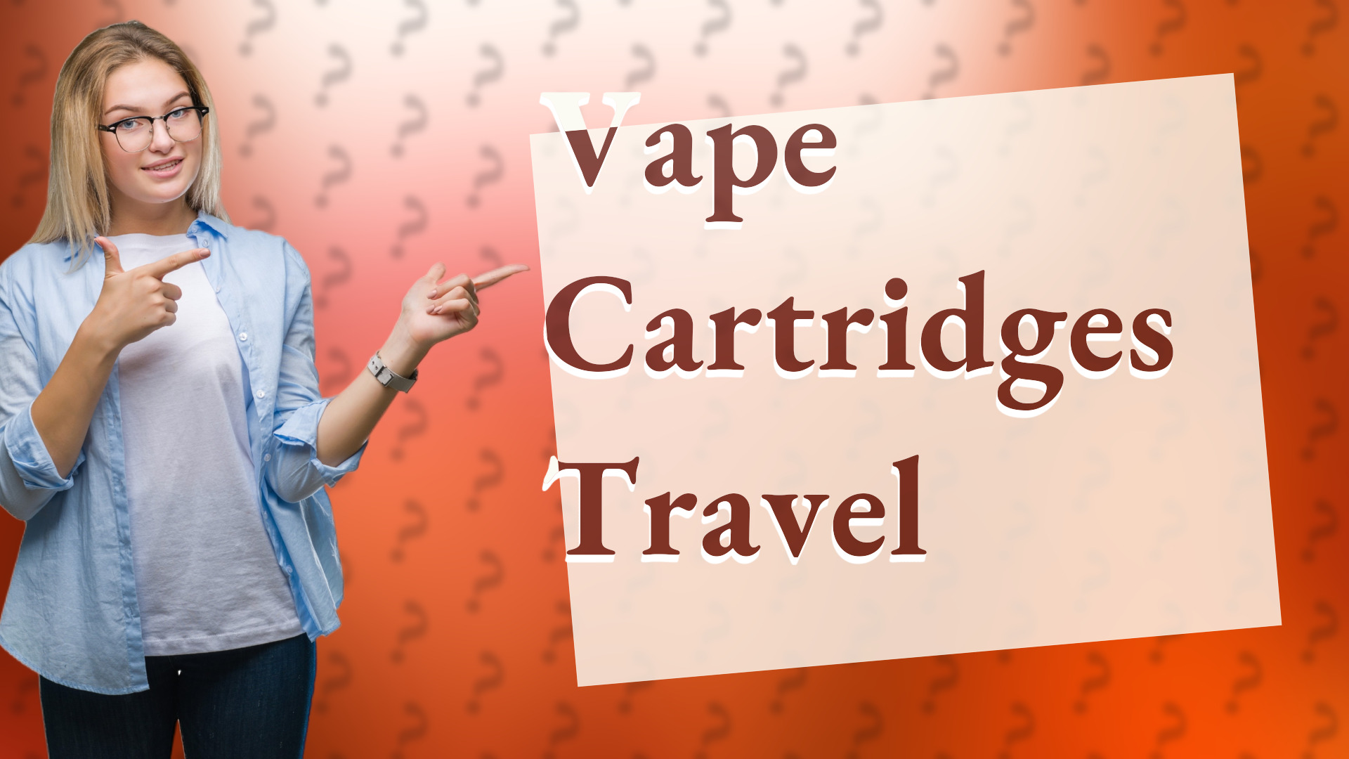 Vape Cartridges Travel