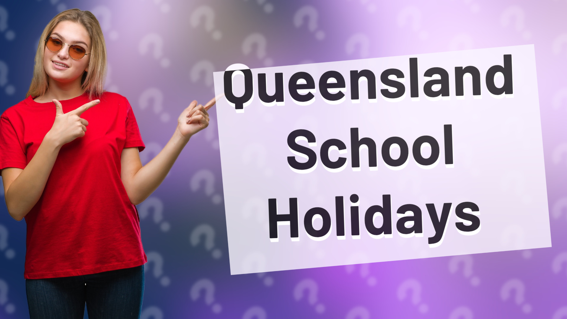 Queensland School Holidays