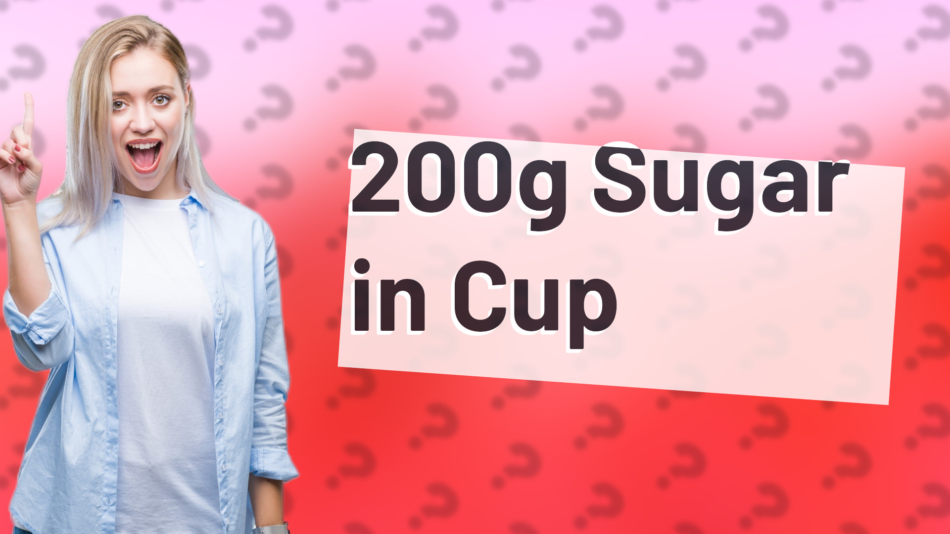 200g Sugar in Cup